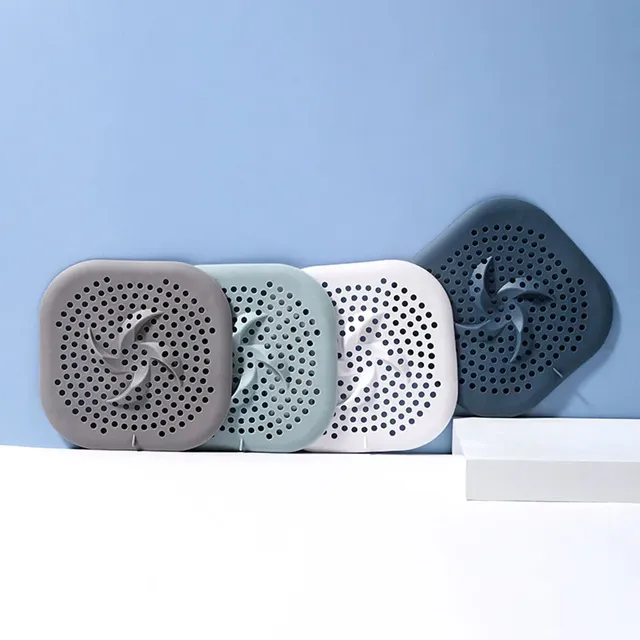 Filtre crépine évier silicone souple grisbleu ovale… – vue 3