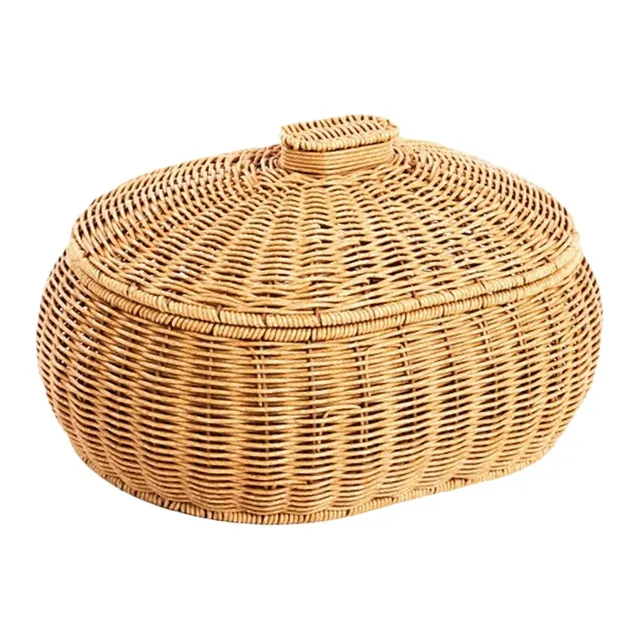 Mir tissé à la main avec couvercle pour la décoration de… – vue 2