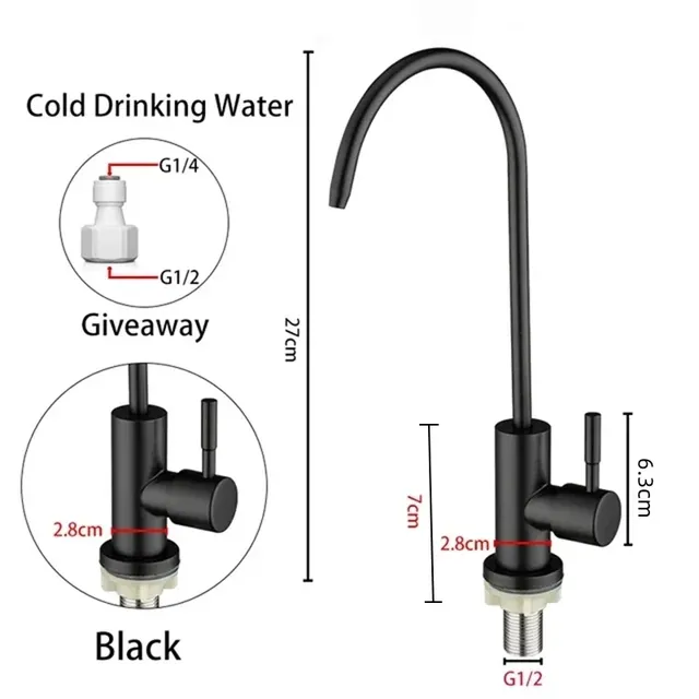 Purificateur d'eau de cuisine en acier inoxydable 304 – vue 6