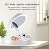 Miroir de vanité grossissant 1X 10x avec LED éclairé – vue 3