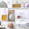 Crochets auto-adhésifs muraux pour lavabo – vue 4