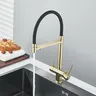 Robinet d'eau potable en or brossé pour touristes – vue 4