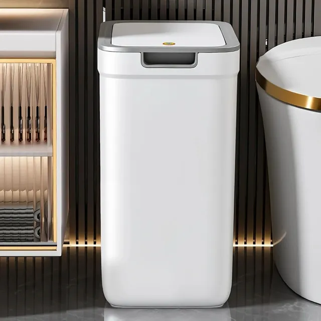 [Peutre de salle de bain sans contact] poubelle de salle… – vue 4