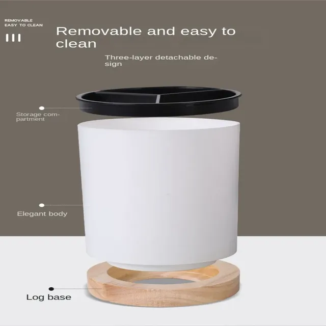 Rangement ustensiles cuisine compact compartimenté trois… – vue 2