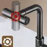 Robinet de cuisine cascade 4 Modes – vue 3