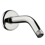 Pommeau de douche à effet de pluie, argent chromé, Extension d&rsquo;économie d&rsquo;eau, bras de douche, accessoires de salle de bains, remplacement de robinet