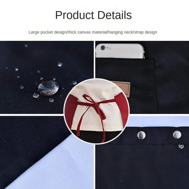 Tablier de cuisine imperméable et résistant à l'huile – vue 4