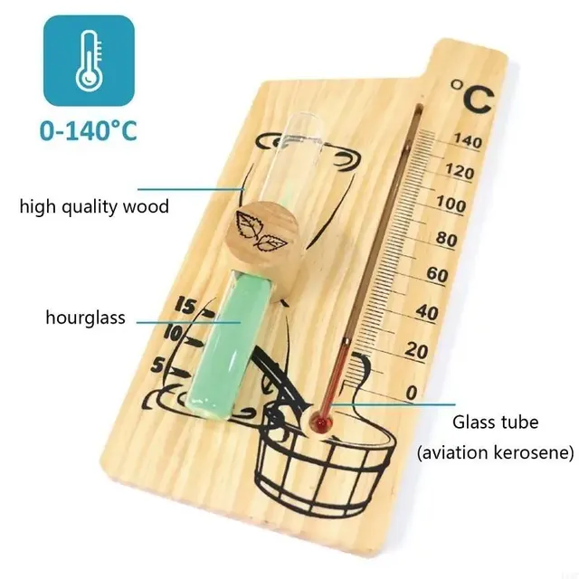 Thermomètre de Sauna – vue 4