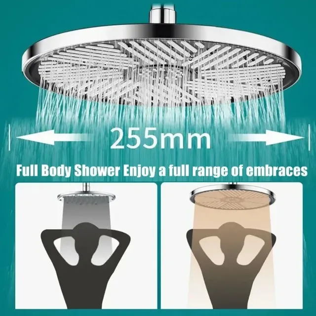 Pommeau de douche de luxe à haute pression de 10 pouces – vue 3