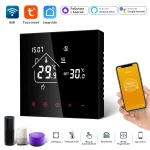 Thermostat intelligent Wifi/NO Wifi Tuya, régulateur de température pour chauffage électrique au sol, chaudière à eau/gaz, vie intelligente, fonctionne avec Alexa