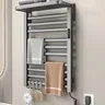 Porte-serviettes thermique électrique en métal