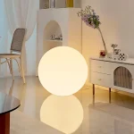 Lampe Globe Shoous LED à Intensité Variable, Tricolore, RVB, Rechargeable par USB, AC 62, Décoration d&rsquo;intérieur, Chambre, Foyer, Salon