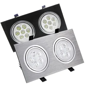 Spot lumineux Led encastrable pour le plafond, éclairage d’intérieur, lumière blanche, dorée, argentée ou noire, à intensité réglable, 5/7/9/12/15W, AC85-265V Spot lumineux Led encastrable pour le plafond, éclairage d’intérieur, lumière blanche, dorée, argentée ou noire, à intensité réglable, 5/7/9/12/15W, AC85-265V