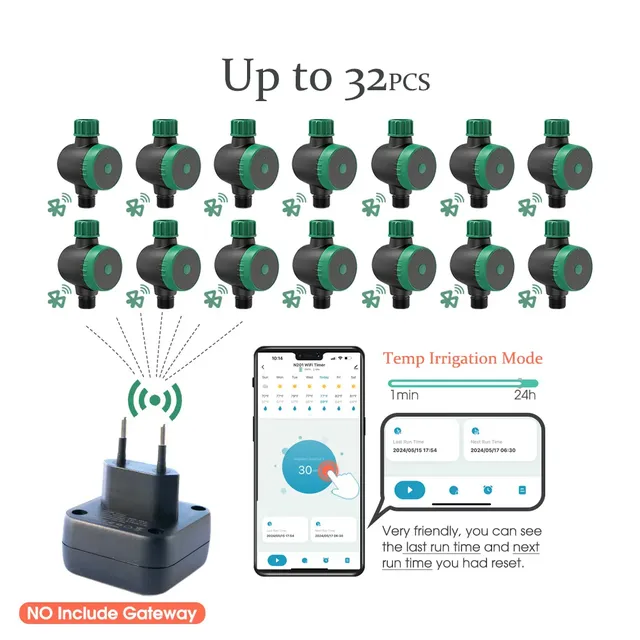 Minuterie d'eau intelligente de jardin – vue 5