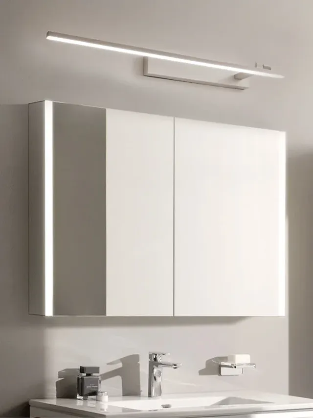 Miroir mur LED lampe moderne salle de bain maquillage… – vue 6