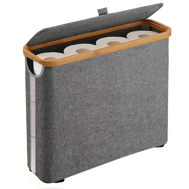 Porte papier toilette slim sol quatre rouleaux boîte… – vue 4