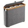 Porte papier toilette slim sol quatre rouleaux boîte… – vue 4