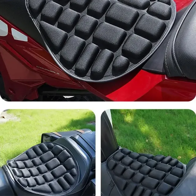 Coussin siège moto ergonomique respirant ventilé gel… – vue 5