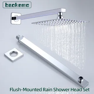 Pommeau de douche 10/12 pouces pomme de douche à effet de pluie avec…