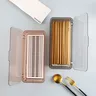 Boîte rangement plastique empilable transparent… – vue 6