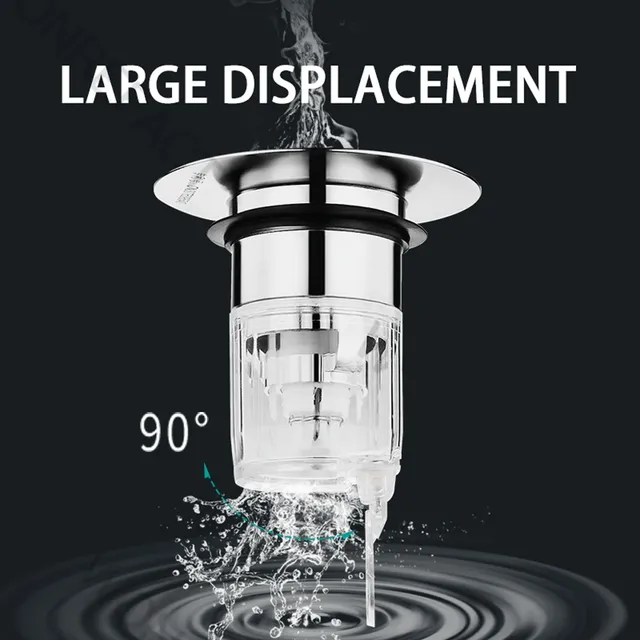Filtre de Drainage universel pour lavabo de salle de bains – vue 6
