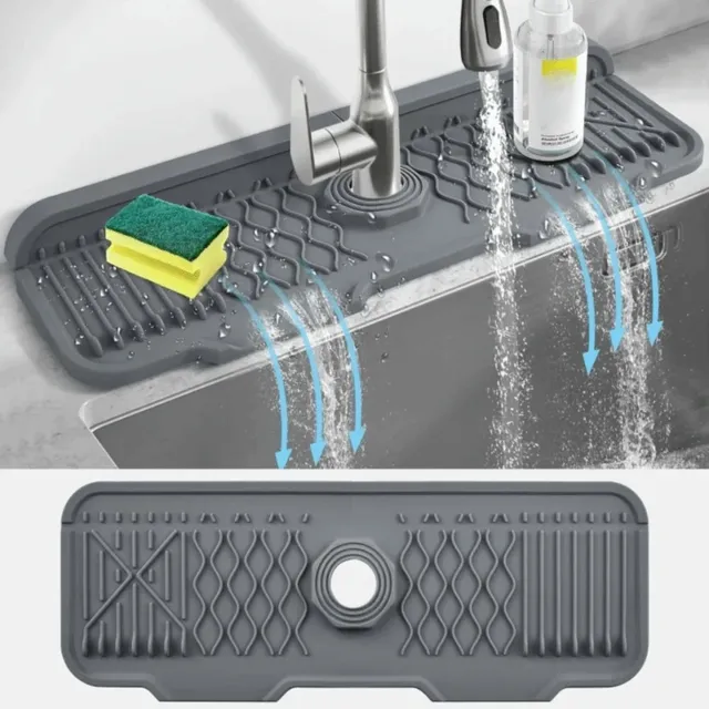 Tapis de robinet d'évier en Silicone – vue 2