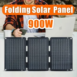 900W panneau solaire pliant Portable USB PC tablette chargeur solaire…
