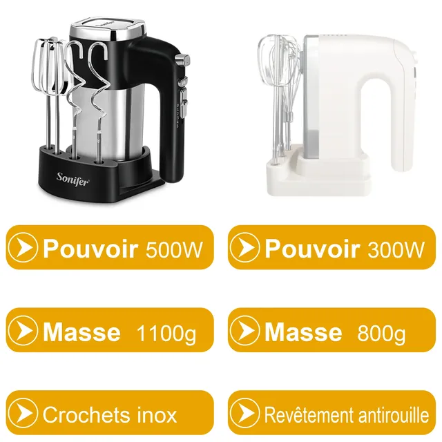 Mélangeur alimentaire Cuisine électrique mélangeur de… – vue 3