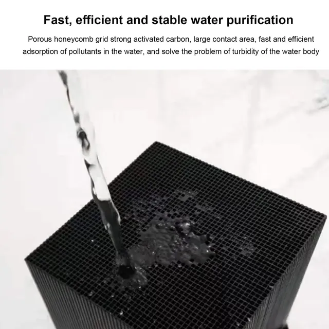Cube purificateur eau aquarium charbon actif filtration… – vue 6