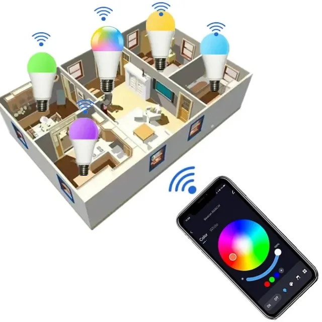 Ampoule connectée WiFi 15W CozyLife APP E27 – vue 6