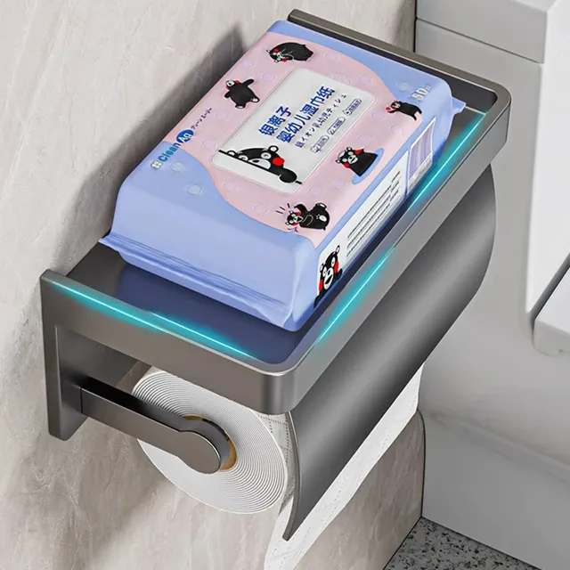 Porte-papier hygiénique porte-mouchoirs mural… – vue 5