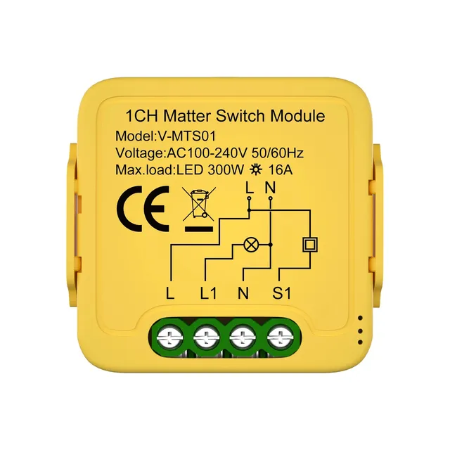 Matter WiFi Module de commutation intelligent relais… – vue 6