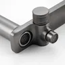 Robinet de cuisine de luxe en laiton gris pistolet – vue 6