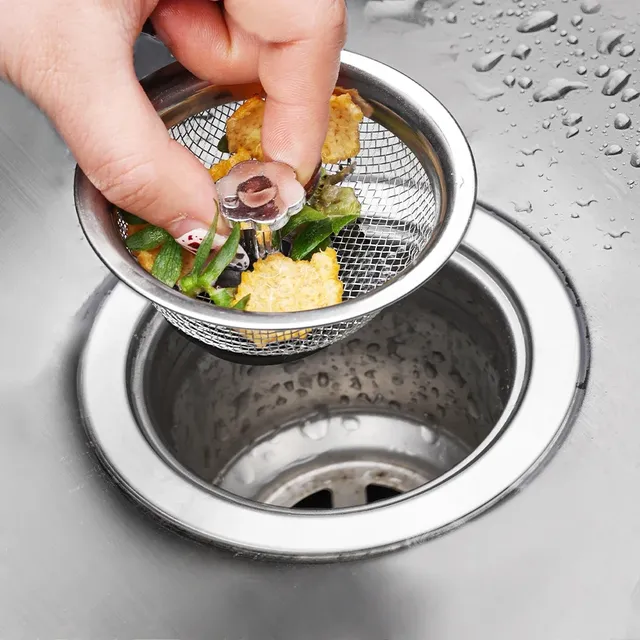 Filtre d'évier de cuisine en acier inoxydable – vue 2