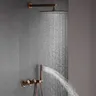 Salle de bain de luxe en laiton pistolet gris système de… – vue 3