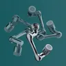 Adaptateur robinet pivotant rotatif orientable rallonge… – vue 6