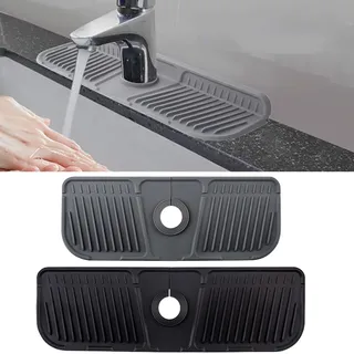 Tapis de robinet en Silicone pratique