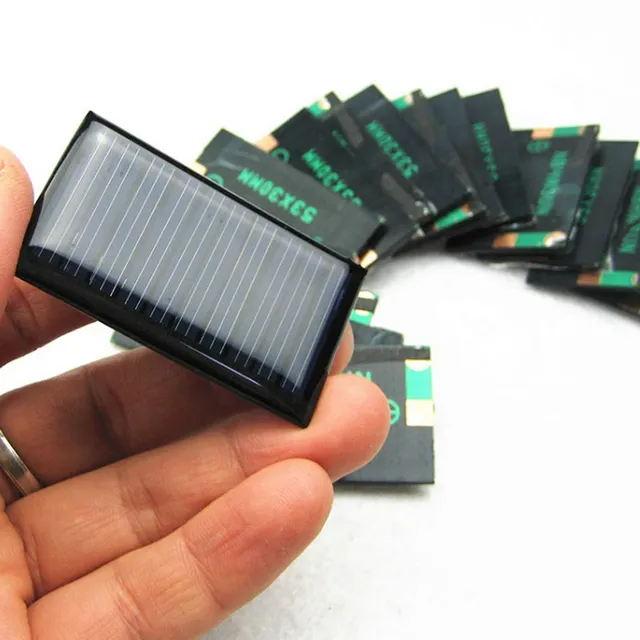 10 pièces/lot 53x30mm 5V 30mA panneau solaire Micro Mini… – vue 4