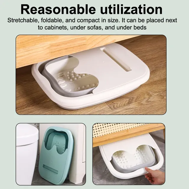 Bain de pieds pliable – vue 3