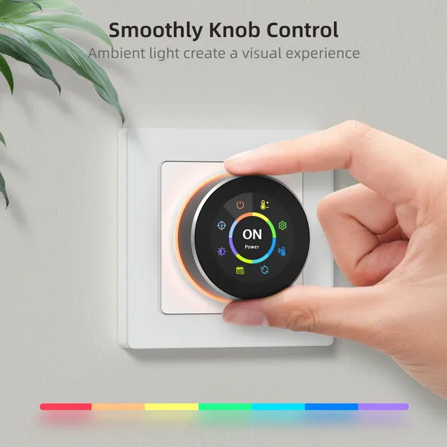 AVATTO-Tuya WiFi Smart Knob ThermoandreTemperature… – vue 4