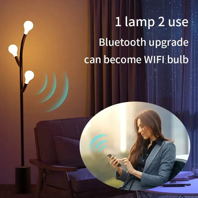 Tuya WiFi ampoule LED intelligente 12W 15W 18W E27 RGB… – vue 2