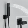 Système de douche dissimulé noir – vue 5