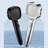 Pommeau douche main haute pression chromé brillant carré… – vue 3