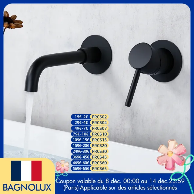 Robinet de lavabo de salle de bain – vue 2