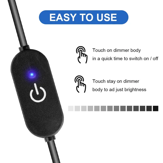 LED bande tactile variateur luminosité gradation… – vue 4