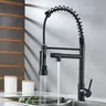 Robinet de cuisine à ressort chromé – vue 2