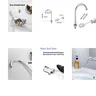 Pédale robinet commande pied mains libres chromé laiton… – vue 2