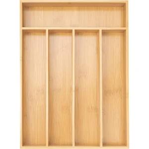 Organisateur d’argenterie avec 5 fentes, organisateur de tiroir de cuisine, organisateur d’ustensiles, porte-argenterie en bambou, organisateur de couverts en tiroir Organisateur d’argenterie avec 5 fentes, organisateur de tiroir de cuisine, organisateur d’ustensiles, porte-argenterie en bambou, organisateur de couverts en tiroir