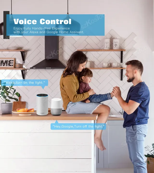 Module de commutation intelligent Tuya ZigBee – vue 4