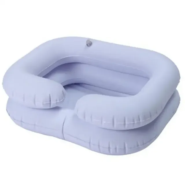 Évier gonflable PVC shampooing bassin lavabo lavabo pour… – vue 2